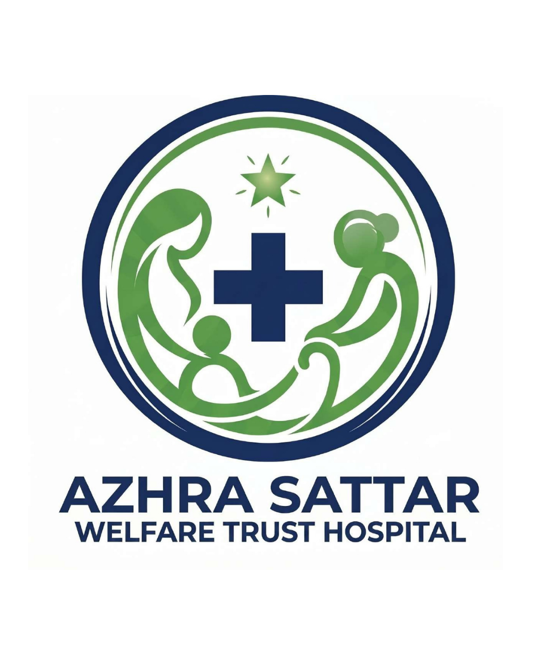 Azra Sattar Welfare Hospital Pasrur Logo